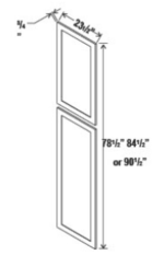 Tall Decorative Door Panel